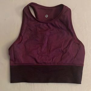 Lululemon Deep Purple Bra Top